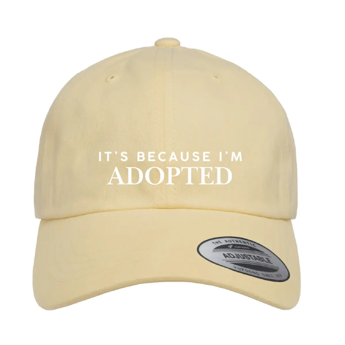 Its Because Im Adopted Yellow